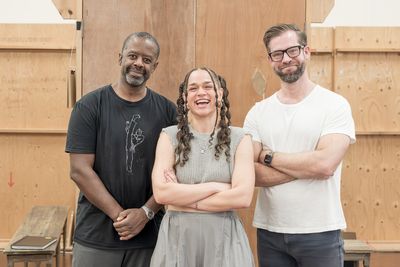 Adrian Lester, Debris Steven, Simon Evans Photo