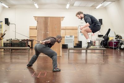 Adrian Lester, Matt Mordack Photo