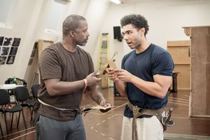 Adrian Lester, Levi Brown @ BroadwayWorld Adrian Lester, Levi Brown Photo