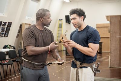 Adrian Lester, Levi Brown Photo