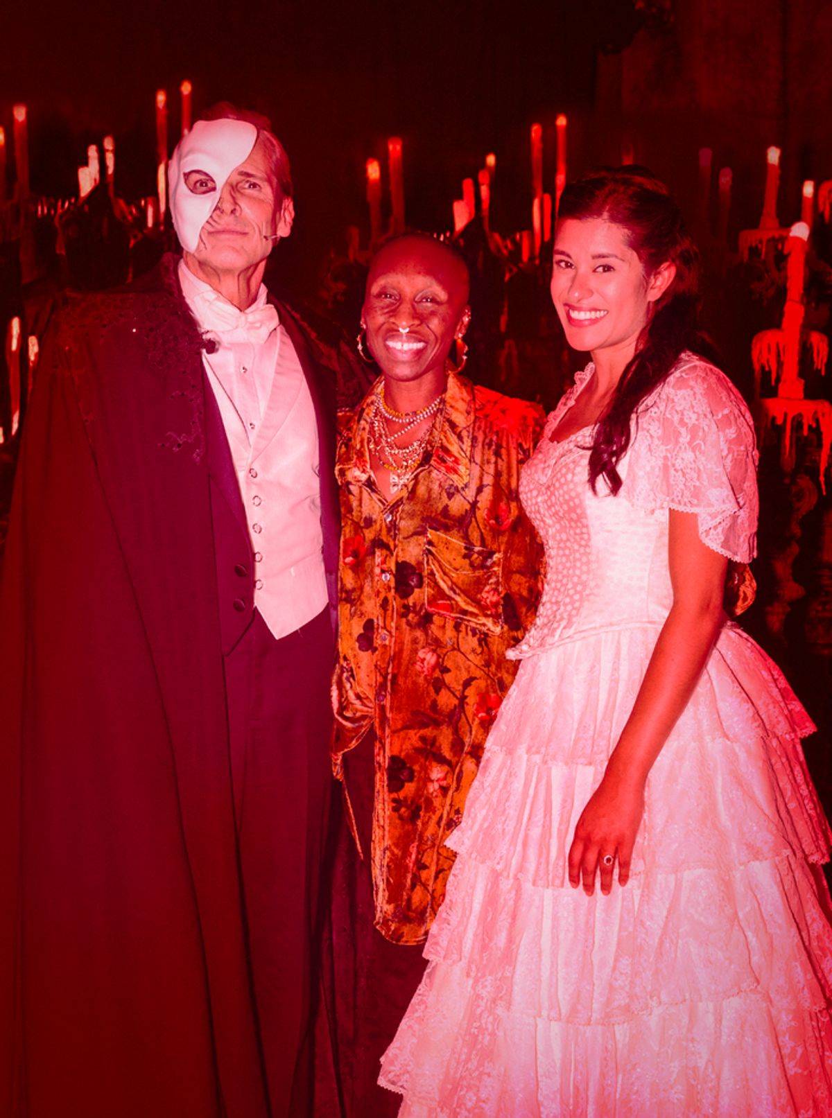 Cynthia Erivo, Hugh Panaro, Francesca Mehrota