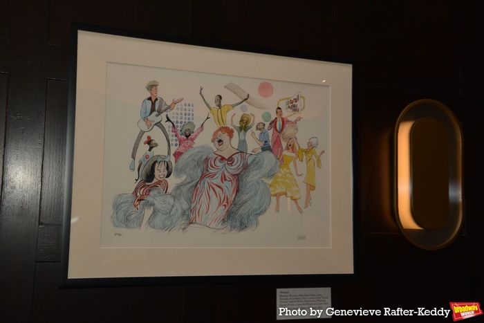 Photos: STROKE OF GENIUS: HIRSCHFELD AT THE ALGONQUIN Opens in the Oak Room  Image