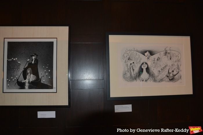 Photos: STROKE OF GENIUS: HIRSCHFELD AT THE ALGONQUIN Opens in the Oak Room  Image