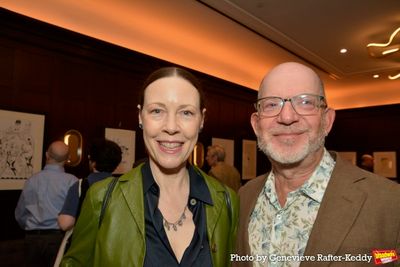 Veanne Cox and Larry Maslon Photo