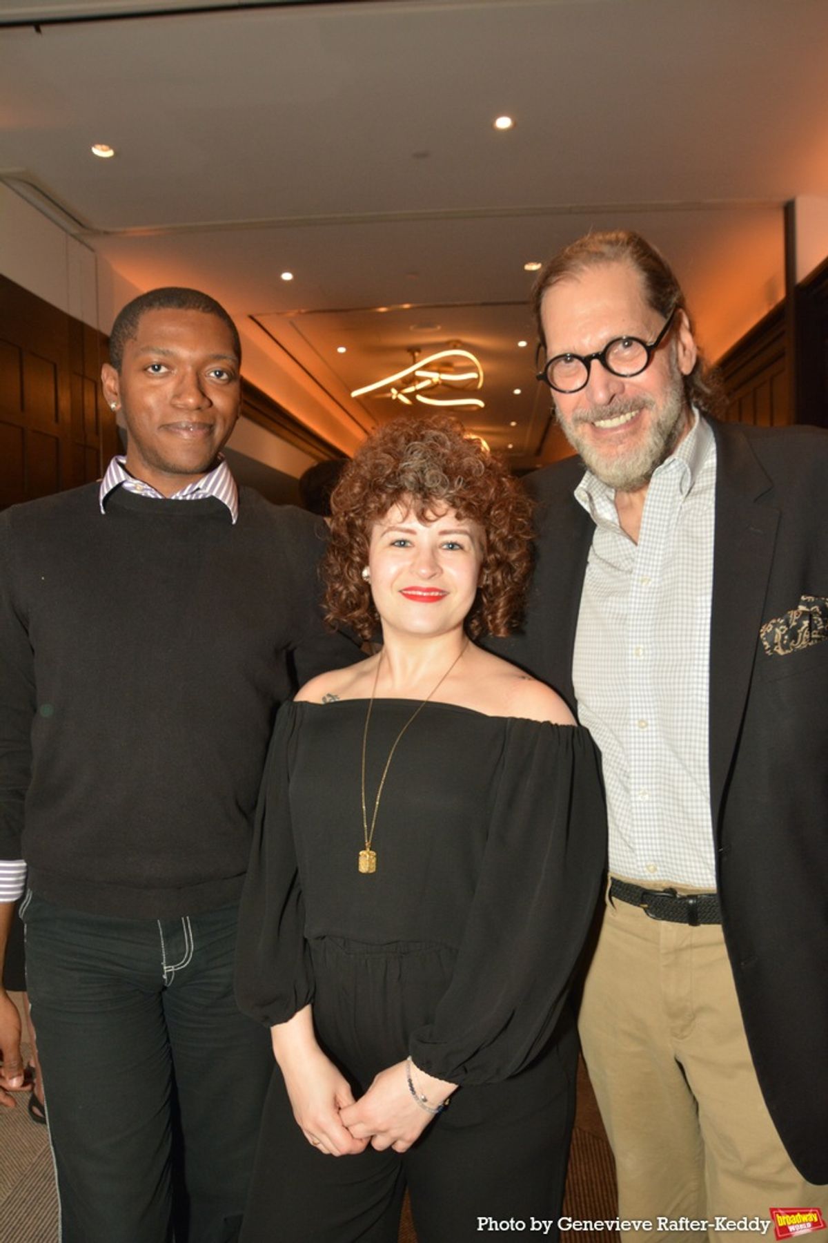 Isaiah Josiah, Emily McGill and David Staller at 