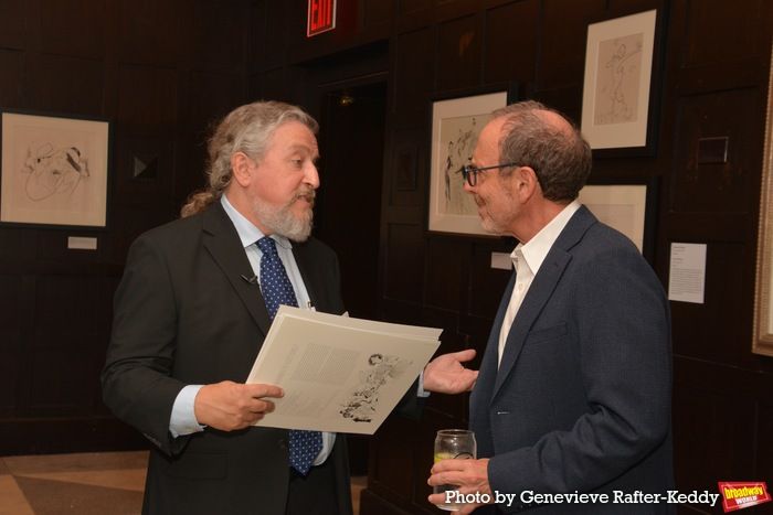 Photos: STROKE OF GENIUS: HIRSCHFELD AT THE ALGONQUIN Opens in the Oak Room  Image