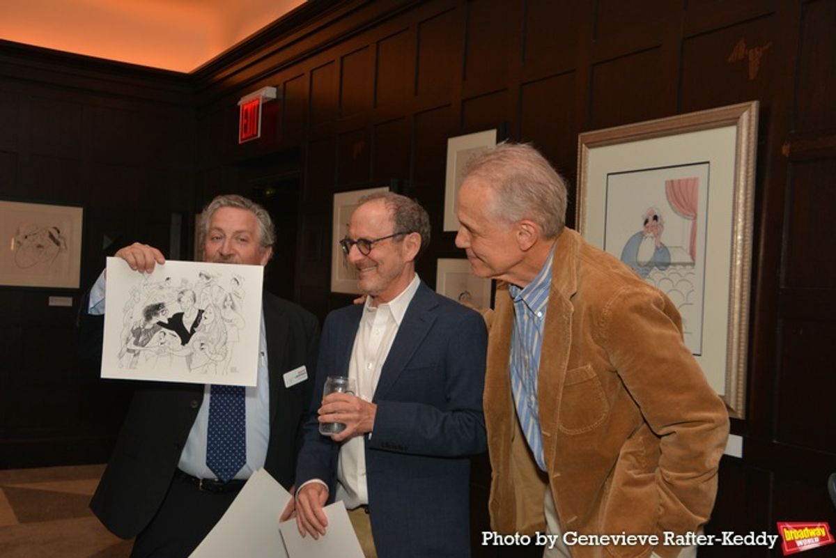 David Leopold, Lonny Price and Jim Walton at 