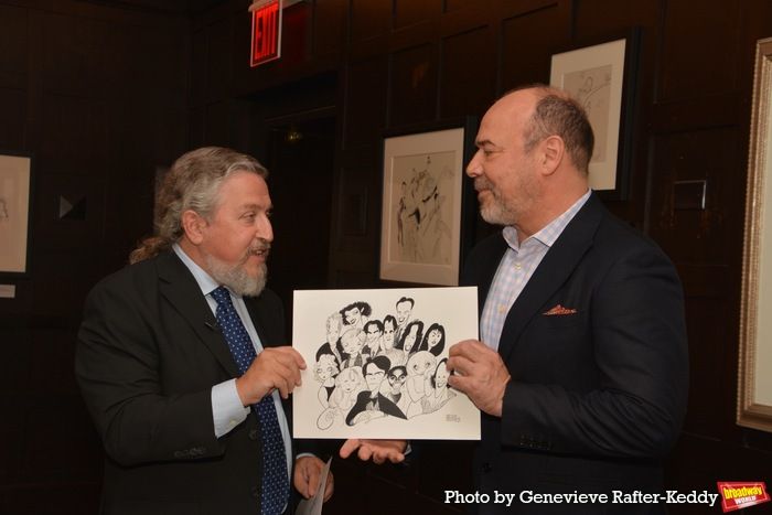 Photos: STROKE OF GENIUS: HIRSCHFELD AT THE ALGONQUIN Opens in the Oak Room  Image