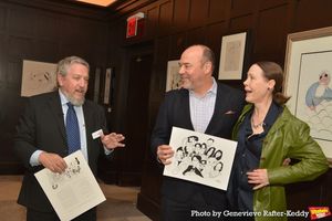 David Leopold, Danny Burstein and Veanne Cox Photo