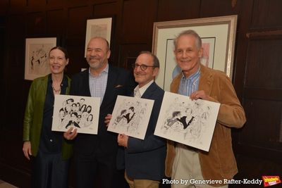 Veanne Cox, Danny Burstein, Lonny Price and Jim Walton Photo