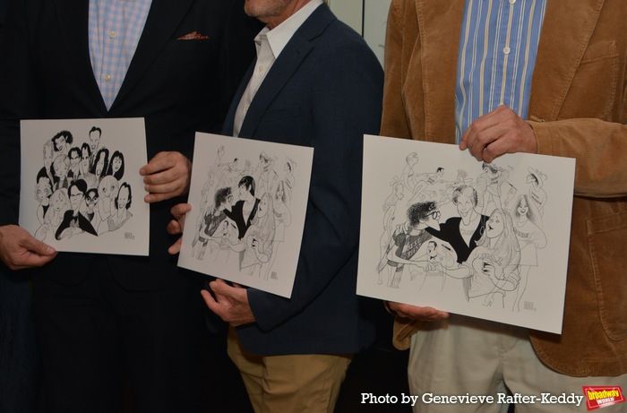 Photos: STROKE OF GENIUS: HIRSCHFELD AT THE ALGONQUIN Opens in the Oak Room  Image