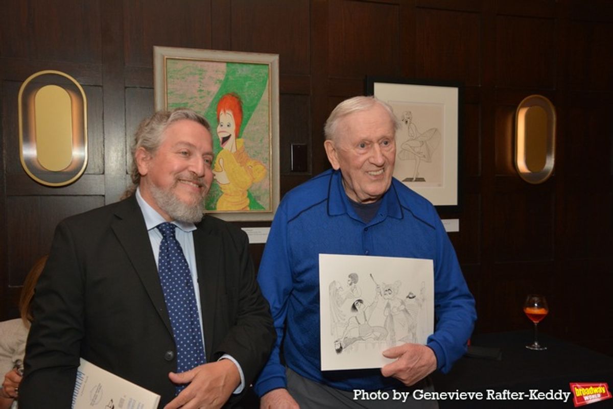 David Leopold and Len Cariou at 