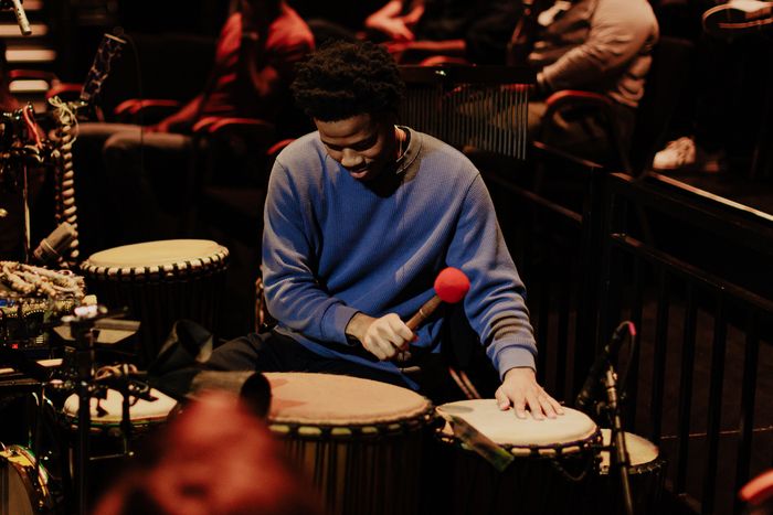 Photos: André Holland and More in THE BROTHERS SIZE at The Shed — photo 1 of 9