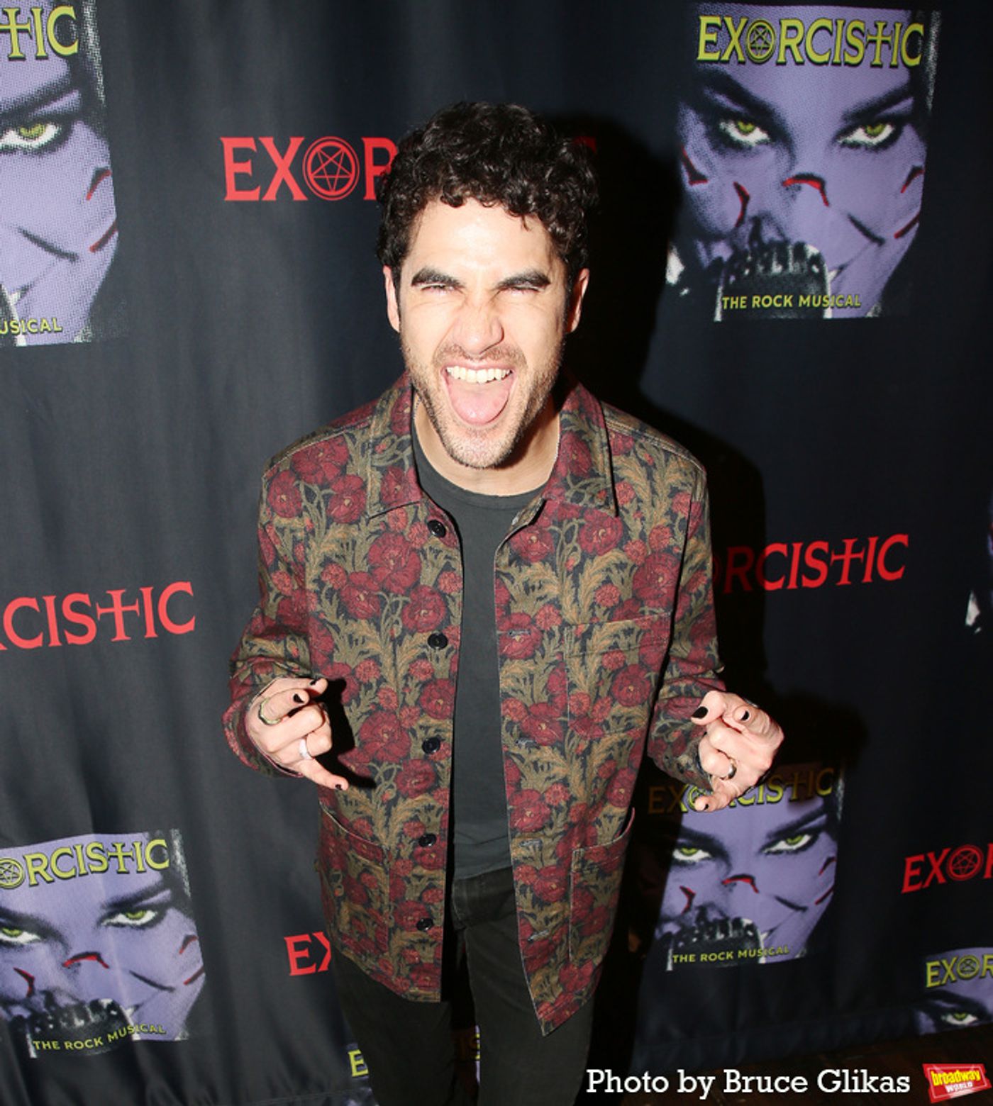 Exclusive: Darren Criss Guest Stars in EXORCISTIC: THE ROCK MUSICAL on Opening Night  Image