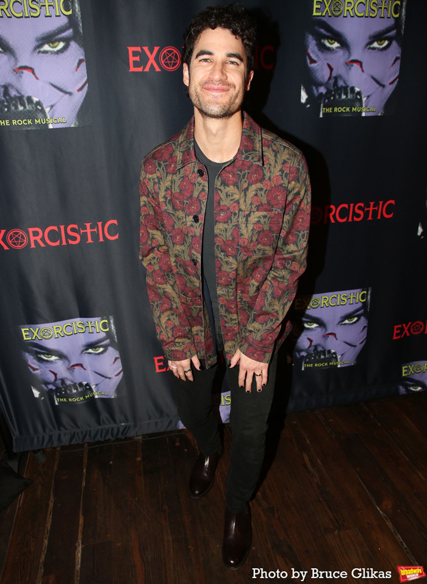 Exclusive: Darren Criss Guest Stars in EXORCISTIC: THE ROCK MUSICAL on Opening Night  Image