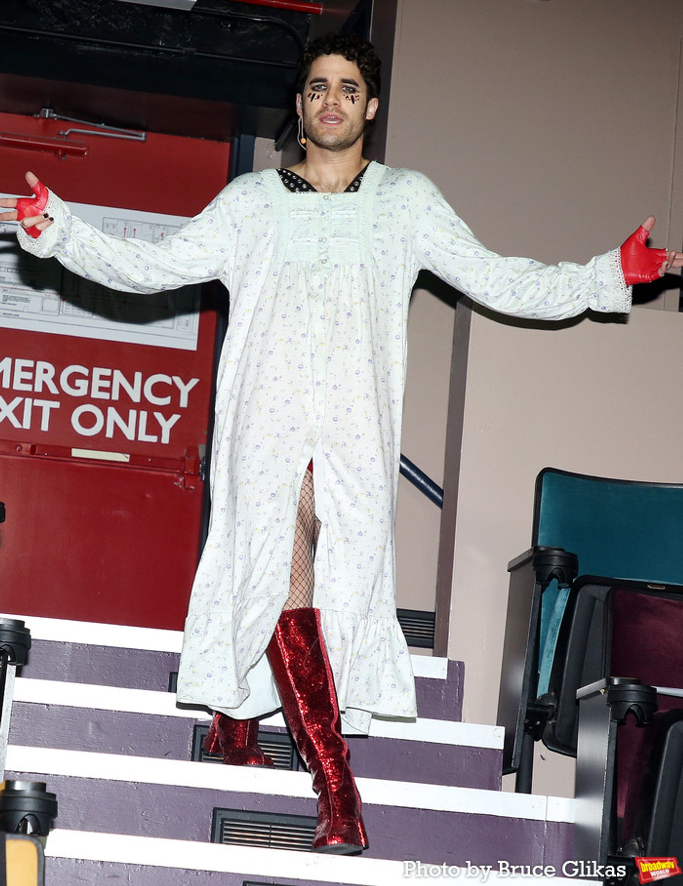 Exclusive: Darren Criss Guest Stars in EXORCISTIC: THE ROCK MUSICAL on Opening Night  Image