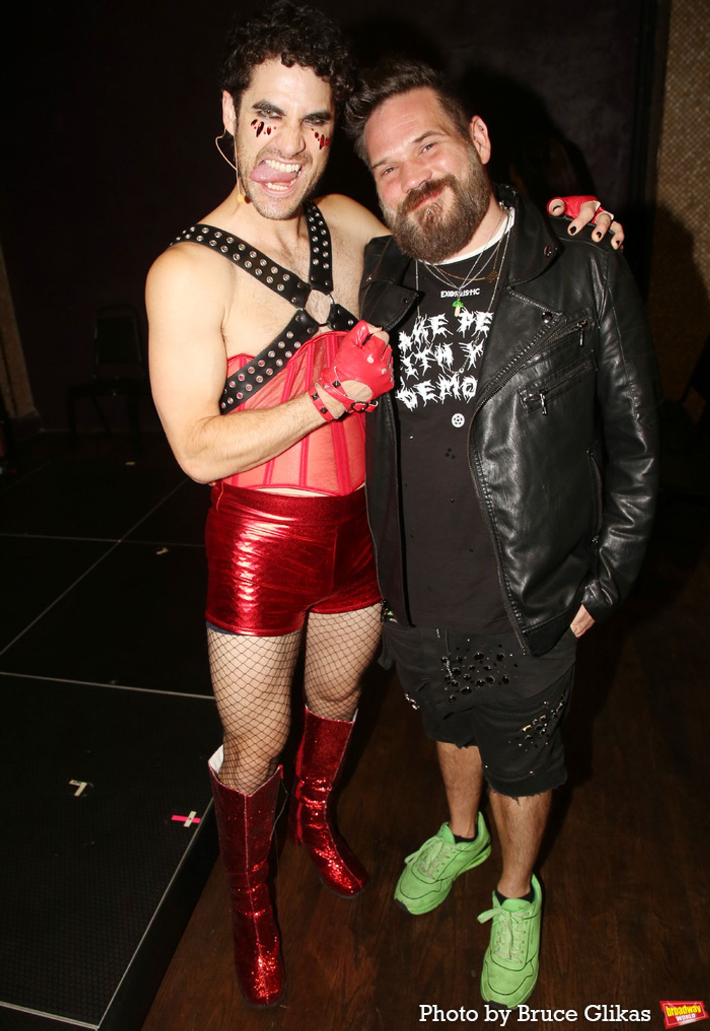 Exclusive: Darren Criss Guest Stars in EXORCISTIC: THE ROCK MUSICAL on Opening Night  Image