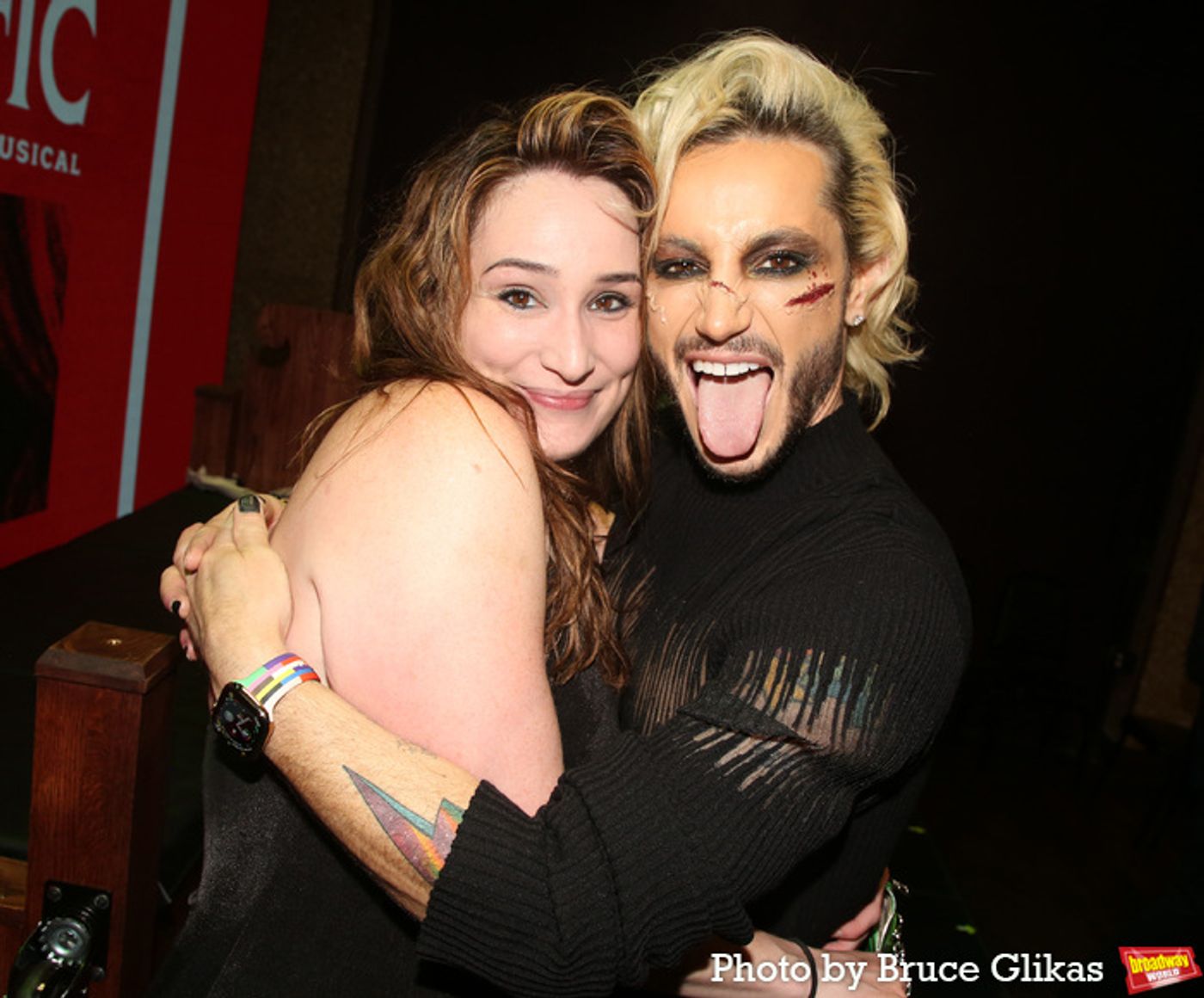 Exclusive: Darren Criss Guest Stars in EXORCISTIC: THE ROCK MUSICAL on Opening Night  Image