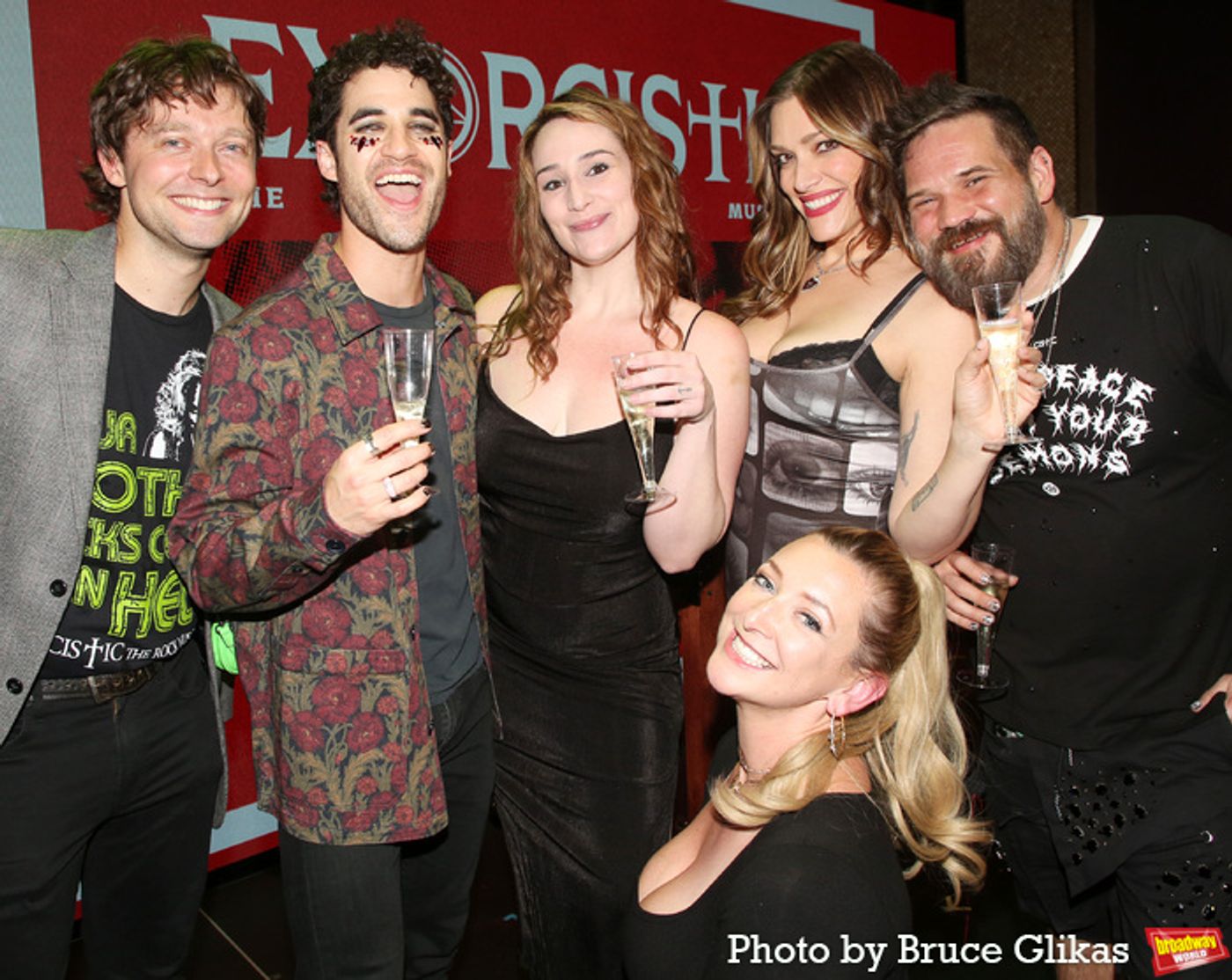 Exclusive: Darren Criss Guest Stars in EXORCISTIC: THE ROCK MUSICAL on Opening Night  Image