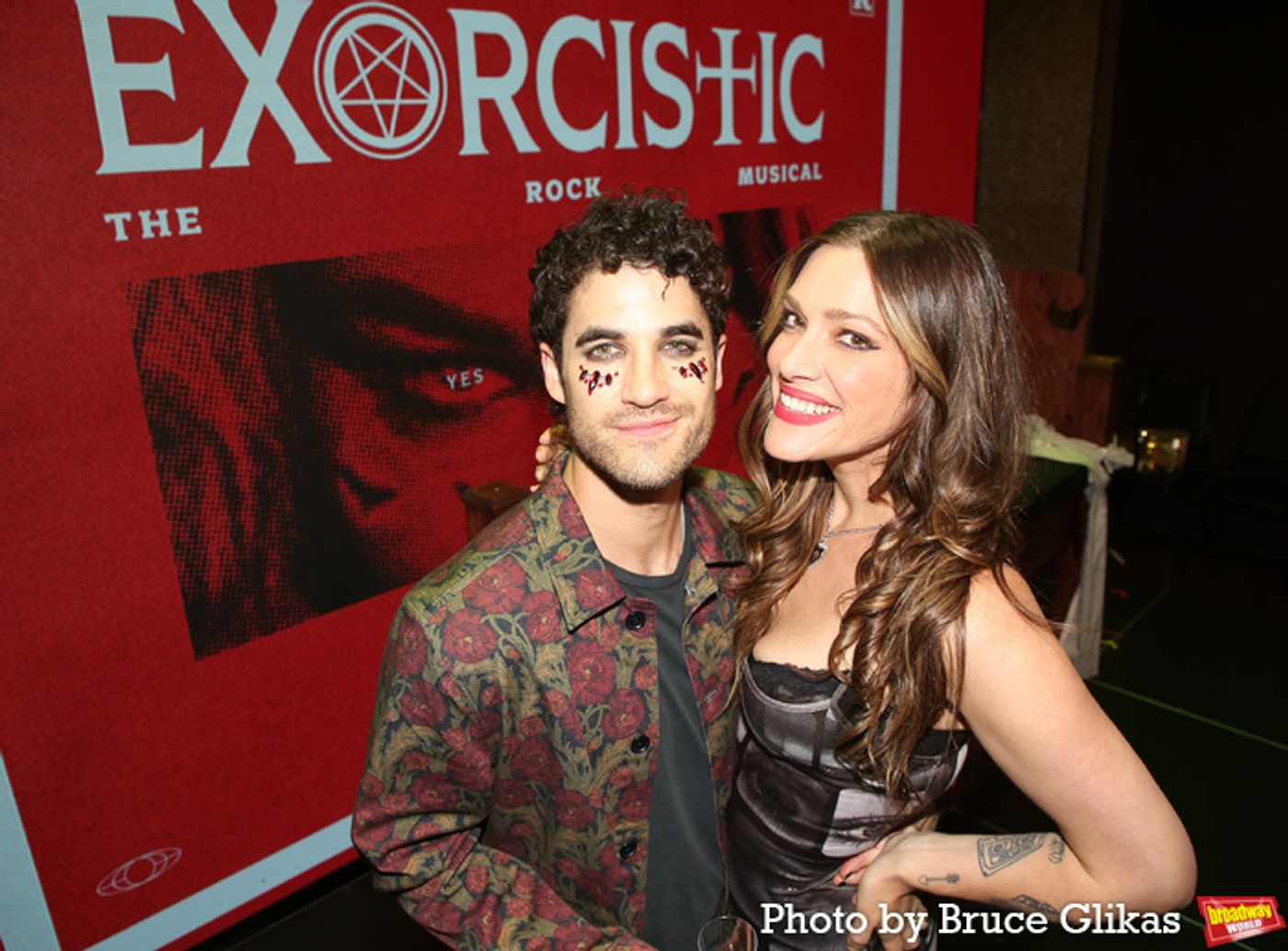 Exclusive: Darren Criss Guest Stars in EXORCISTIC: THE ROCK MUSICAL on Opening Night  Image