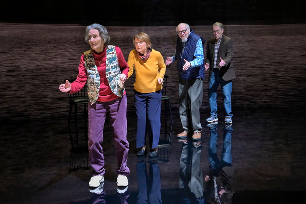 Barbara Kingsley, Pamela Reed, Peter Van Wagner, and Michael Cullen at 