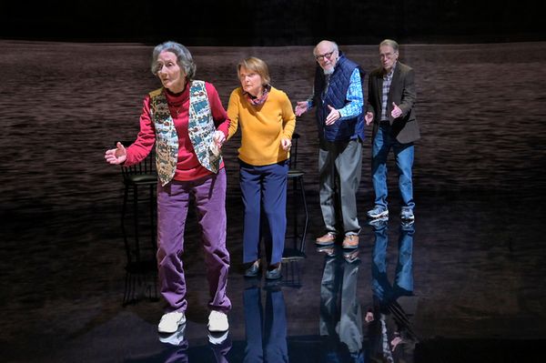 Barbara Kingsley, Pamela Reed, Peter Van Wagner, and Michael Cullen Photo