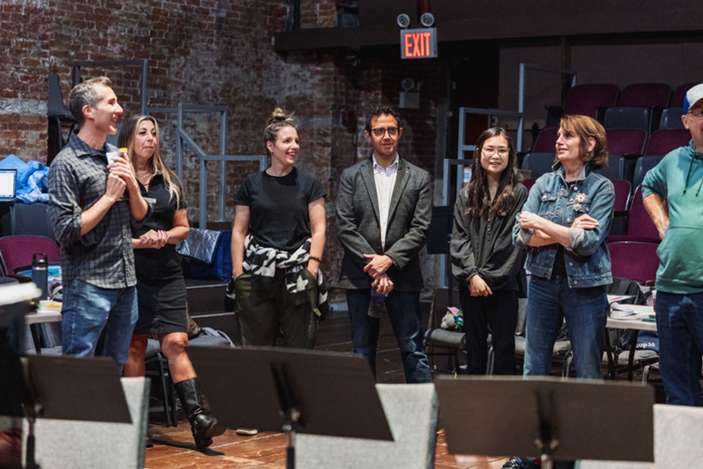 Photos: Beth Leavel, Jessie Mueller and More in THE RINK Rehearsals  Image