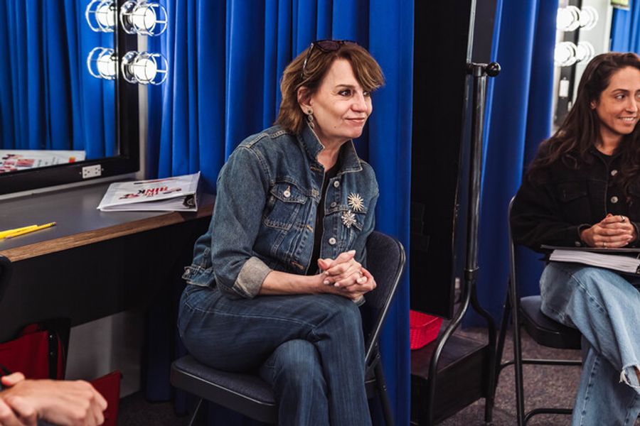 Photos: Beth Leavel, Jessie Mueller and More in THE RINK Rehearsals  Image