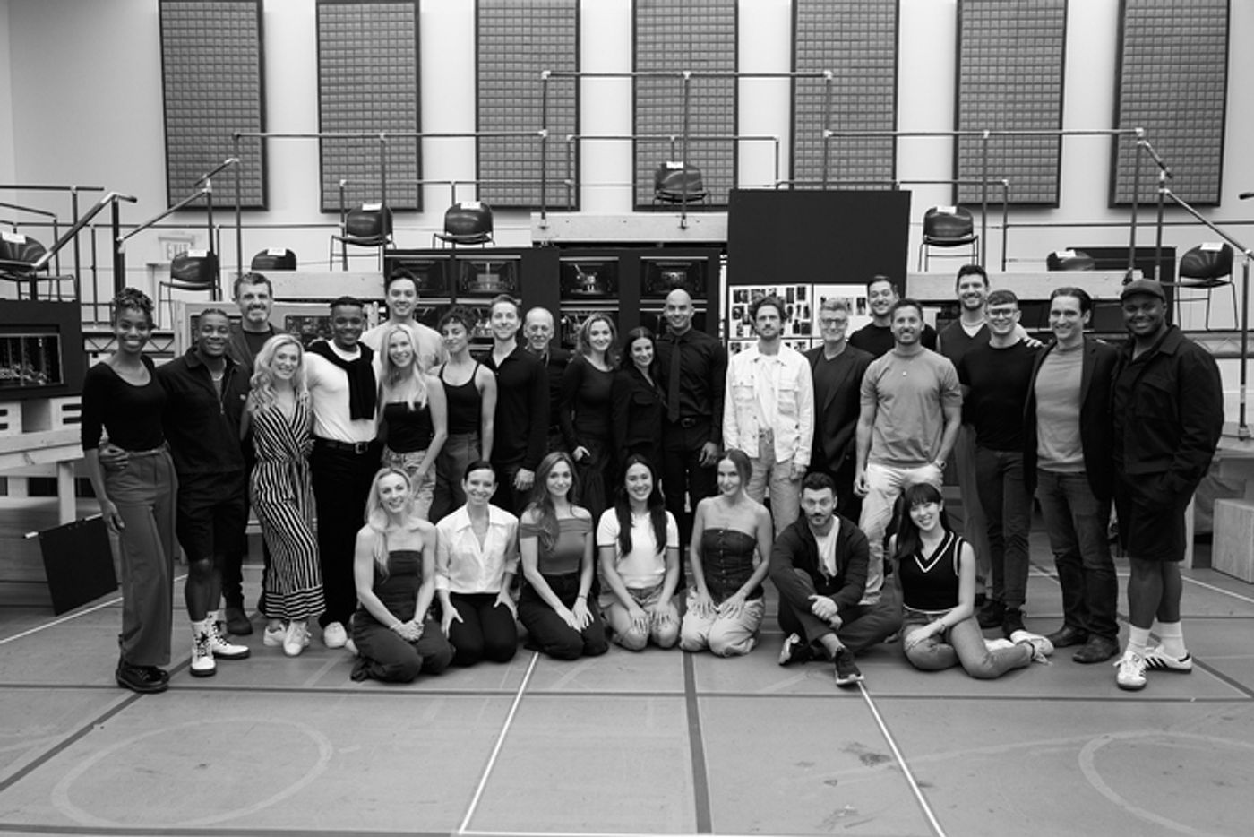 Photos: CHESS Begins Rehearsals with Aaron Tveit, Lea Michele & Nicholas Christopher and More  Image