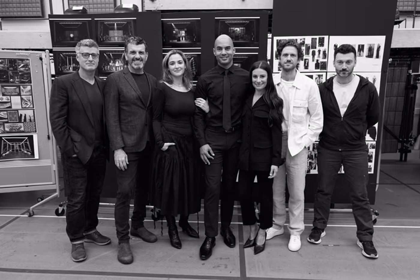 Photos: CHESS Begins Rehearsals with Aaron Tveit, Lea Michele & Nicholas Christopher and More  Image