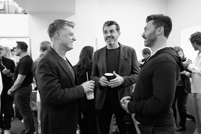 Sean Allan Krill, Bradely Dean & Bryce Pinkham Photo