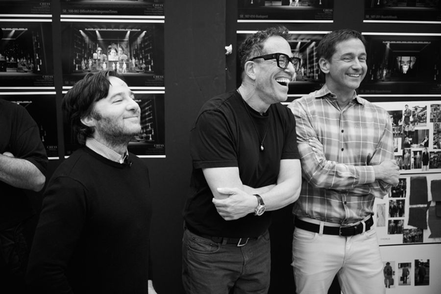 Photos: CHESS Begins Rehearsals with Aaron Tveit, Lea Michele & Nicholas Christopher and More Image
