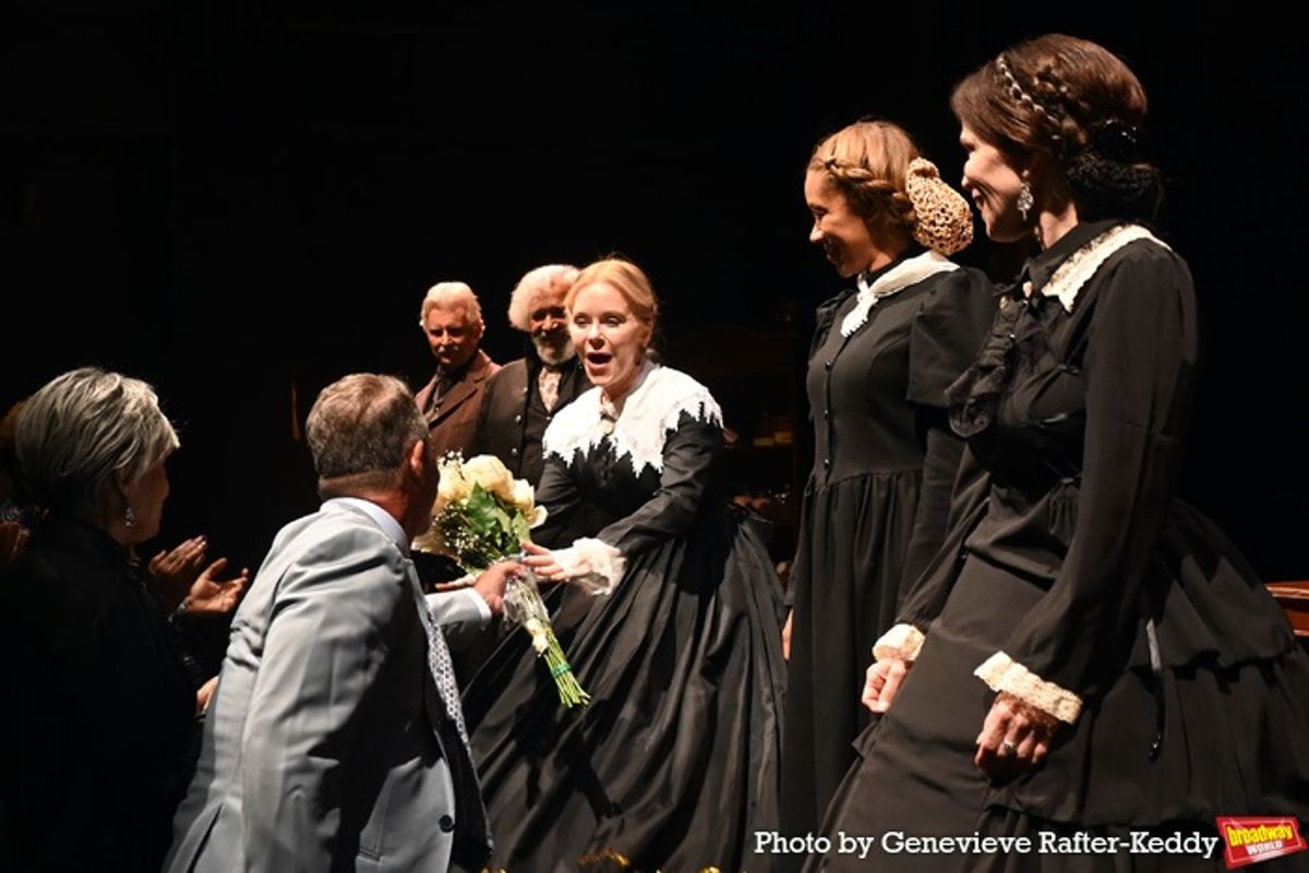 Jill Whelan, Chrystee Pharris and Josie DiVincnzo at 