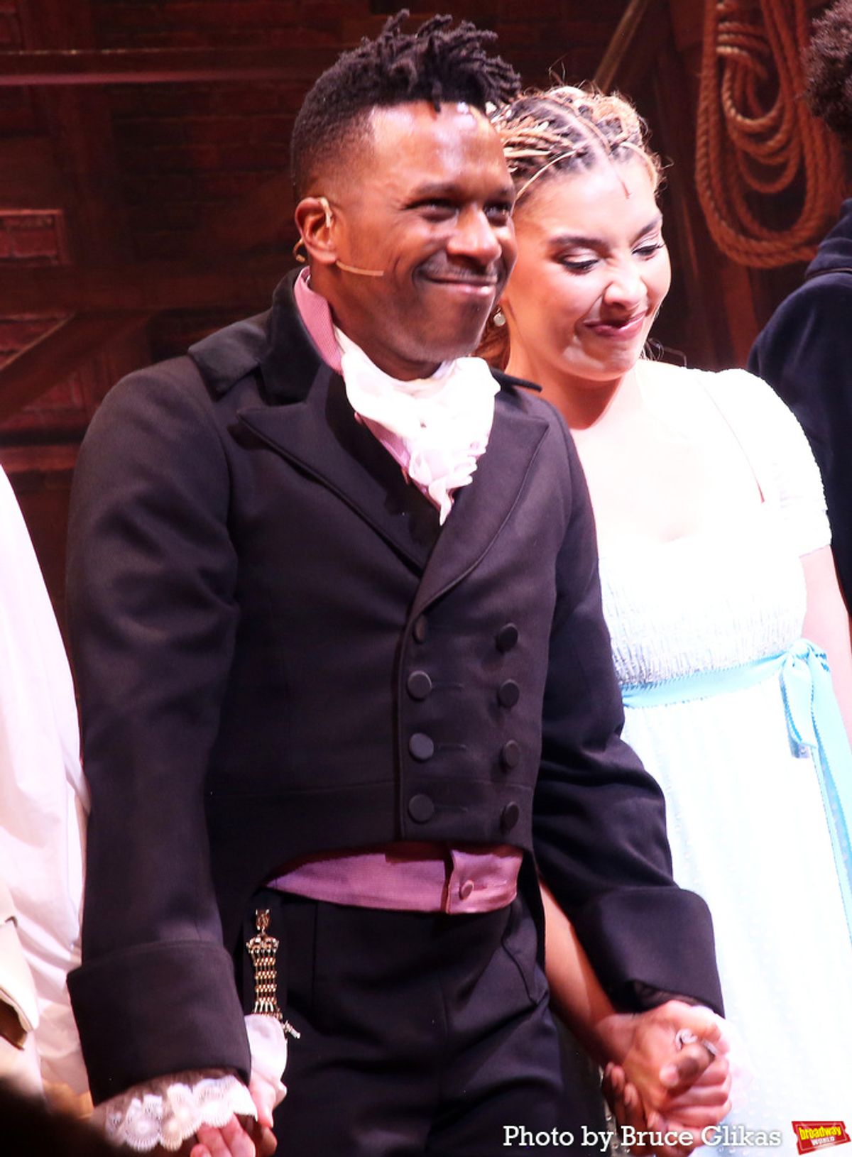 Leslie Odom, Jr and Morgan Anita Wood, at 