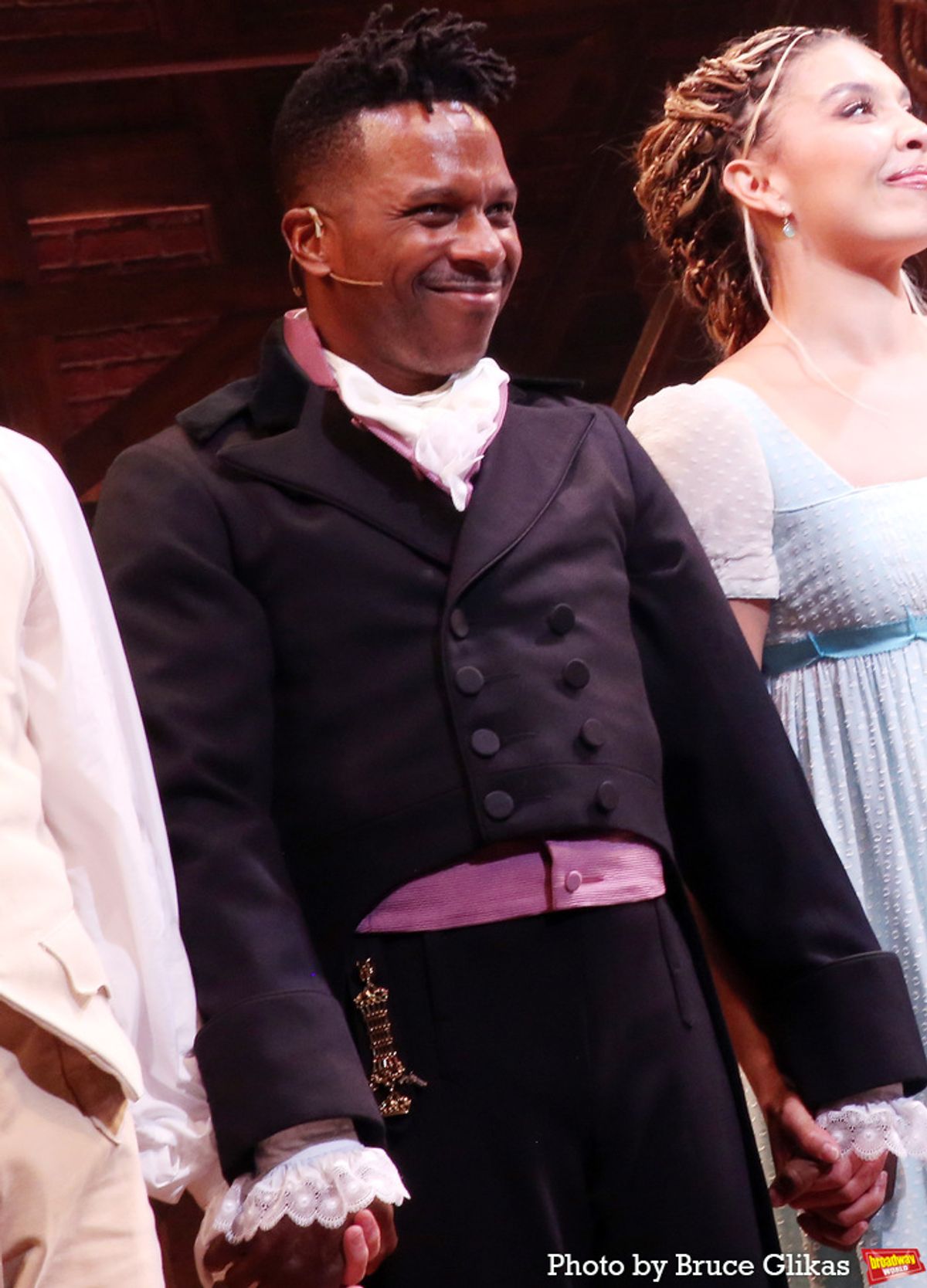 Leslie Odom, Jr and Morgan Anita Wood, at 