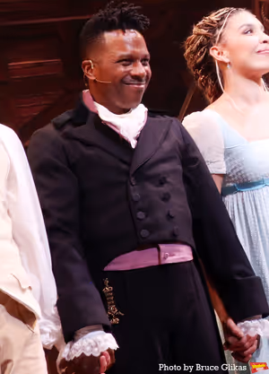 Leslie Odom, Jr and Morgan Anita Wood, @ BroadwayWorld Leslie Odom, Jr and Morgan Anita Wood, Photo