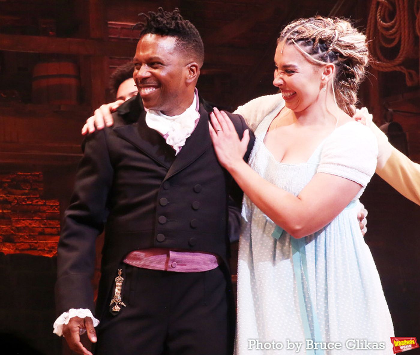 Photos: Leslie Odom Jr. Returns to HAMILTON on Broadway  Image