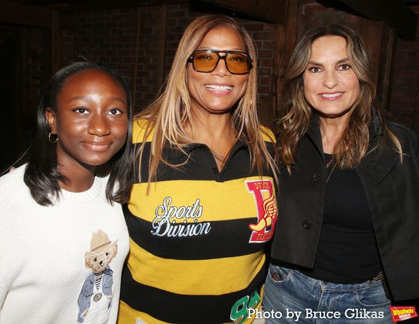 Amaya Josephine Hermann, Queen Latifah and Mariska Hargitay Photo