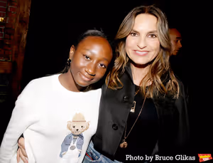 Amaya Josephine Hermann and Mariska Hargitay @ BroadwayWorld Amaya Josephine Hermann and Mariska Hargitay Photo