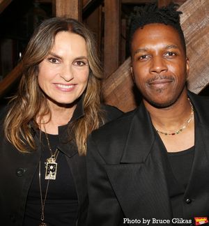 Mariska Hargitay and Leslie Odom, Jr. @ BroadwayWorld Mariska Hargitay and Leslie Odom, Jr. Photo