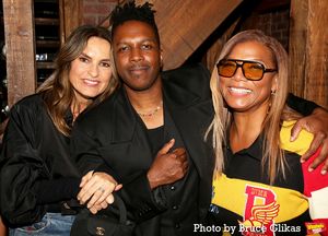 Mariska Hargitay, Leslie Odom, Jr. and Queen Latifah @ BroadwayWorld Mariska Hargitay, Leslie Odom, Jr. and Queen Latifah Photo