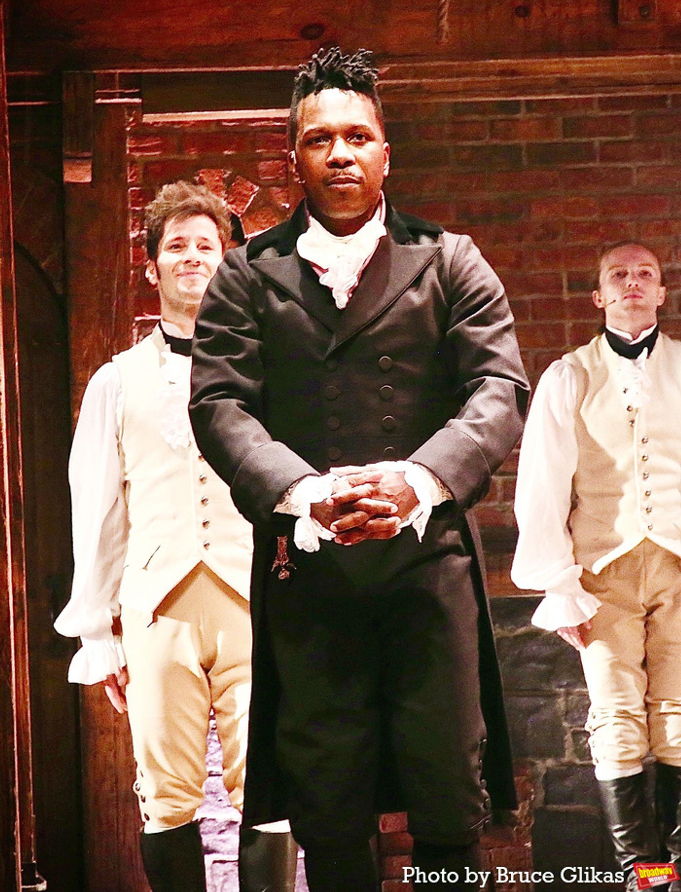 Photos: Leslie Odom Jr. Returns to HAMILTON on Broadway  Image