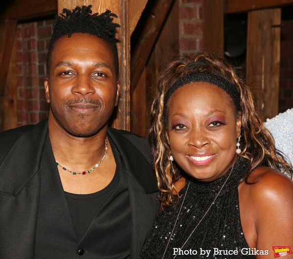  Leslie Odom Jr and Star Jones Photo