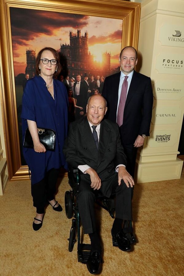 Liz Trubridge, Julian Fellowes and Gareth Neame (Producers) Photo