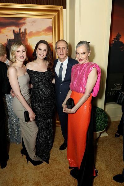 Laura Carmichael, Michelle Dockery, Kevin Doyle and Elizabeth McGovern Photo