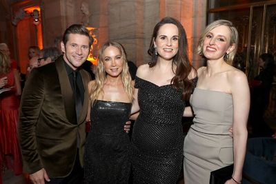 Allen Leech, Joanne Froggatt, Michelle Dockery and Laura Carmichael Photo