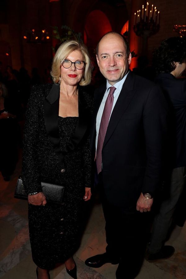 Christine Baranski and Gareth Neame (Producer)  Photo