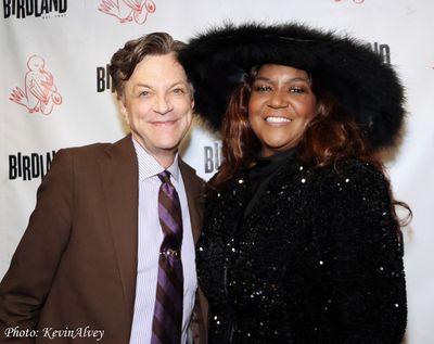 Jim Caruso, Wendy Moten Photo