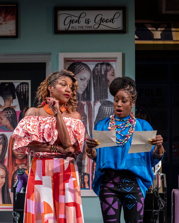 Oneika Phillips and Felicia Curry  Photo