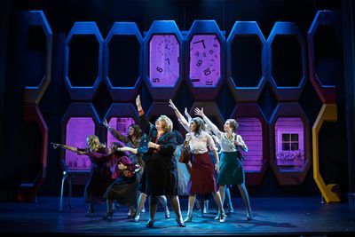 Jessica Coker and the cast of Ray of Light Theatre's 9 to 5 the Musical Photo